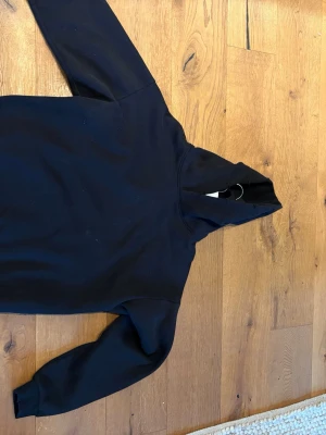 Svart hoodie från Acne Studios - Snygg svart hoodie från Acne Studios med tryck på ryggen där det står 'Acne Studios STOCKHOLM 1996'. Klassisk passform med huva och långa ärmar. Perfekt för dig som gillar streetwear och vill ha en stilren look.