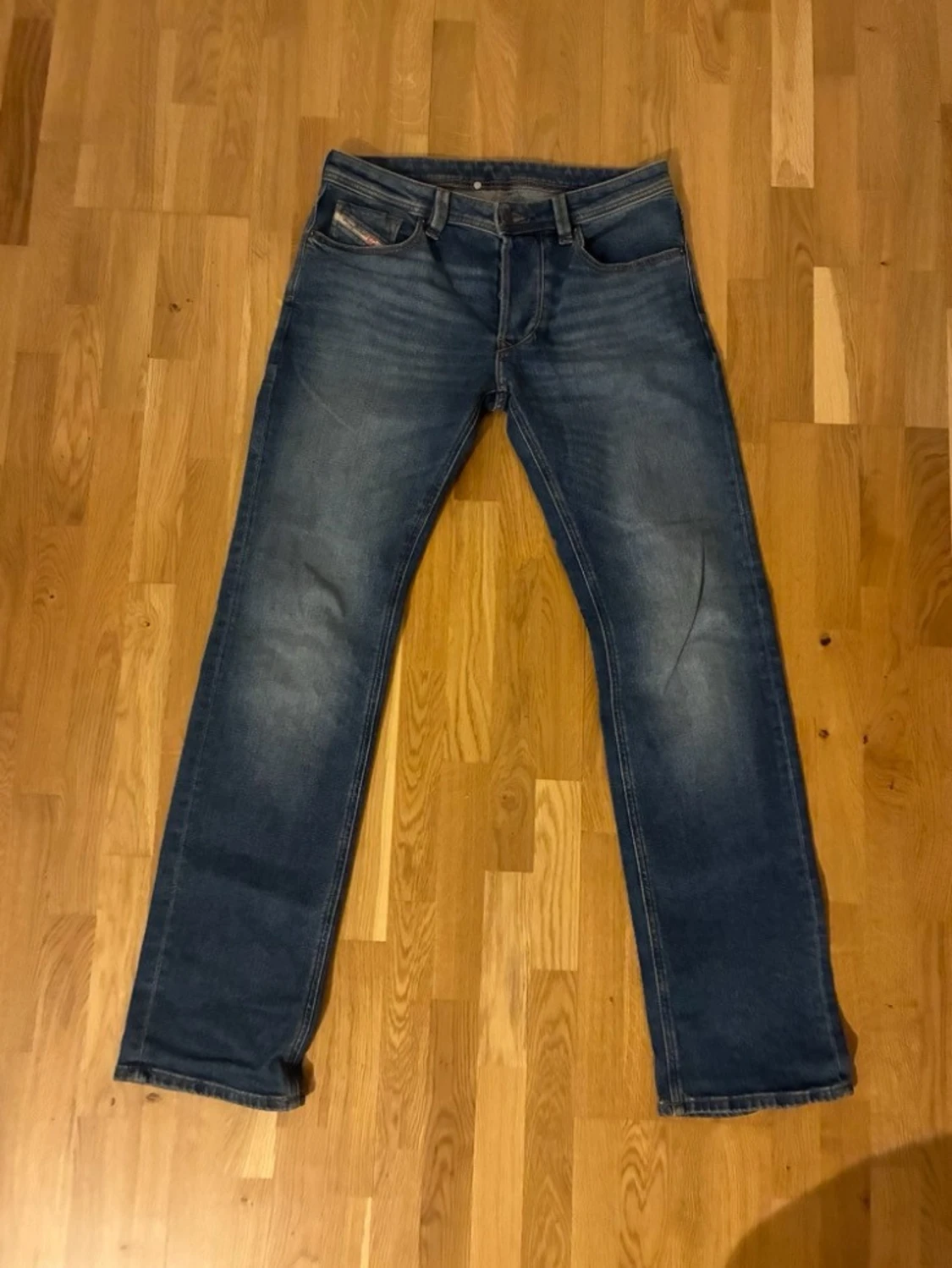 Blå Diesel jeans straight fit - 2