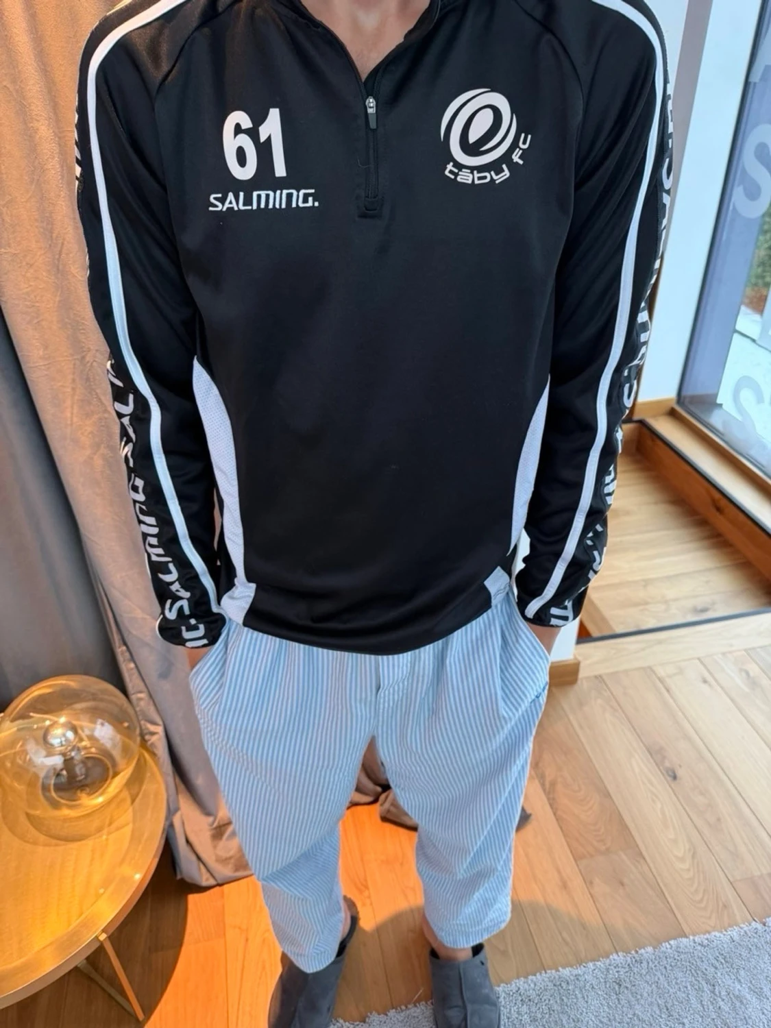 Svart Salming träningströja Täby FC - 1