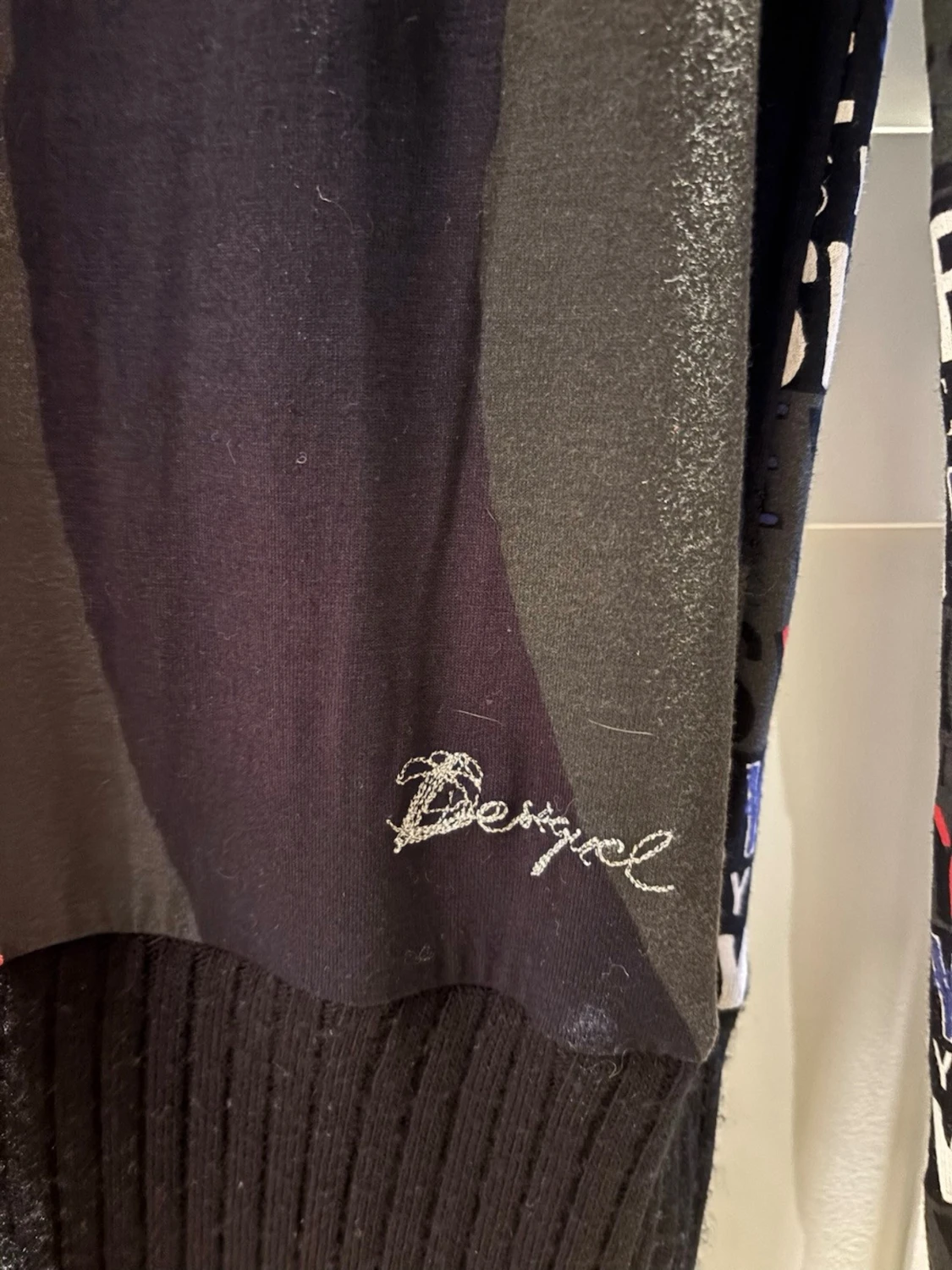 Desigual långärmad mönstrad klänning - 1