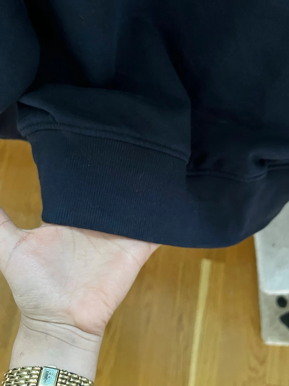 Mörkblå sweatshirt från Gina Tricot - 6