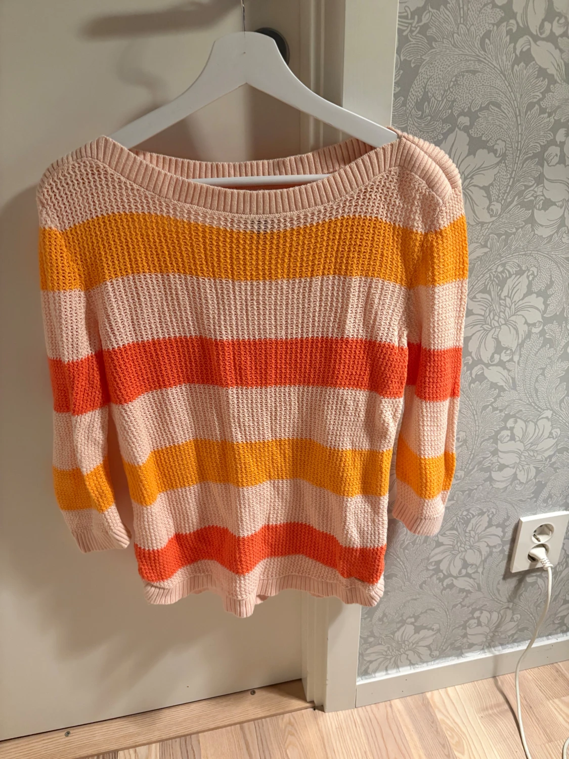 Randig stickad tröja Tommy Hilfiger