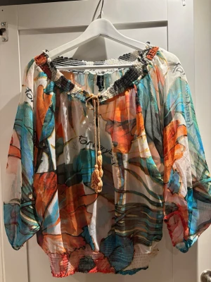 Desigual färgglad blus  - Storlek s/m