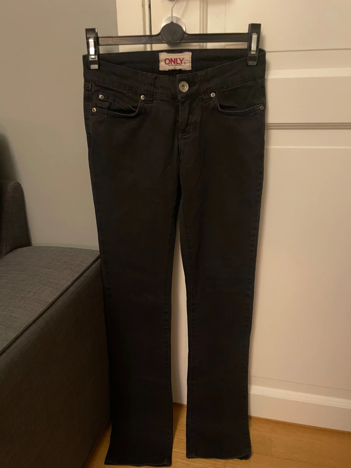 Svarta bootcut jeans från ONLY