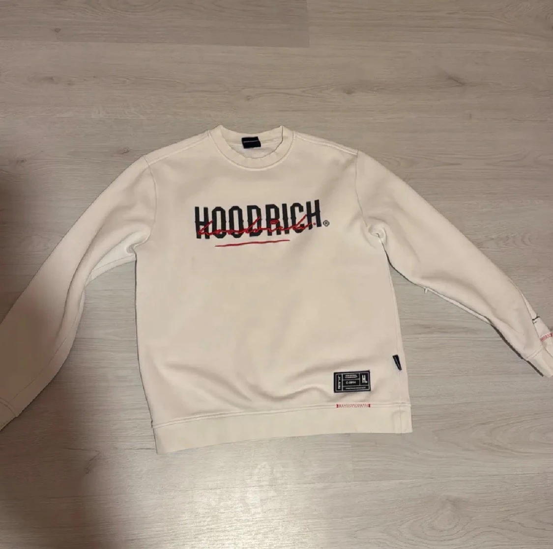 Vit sweatshirt från Hoodrich