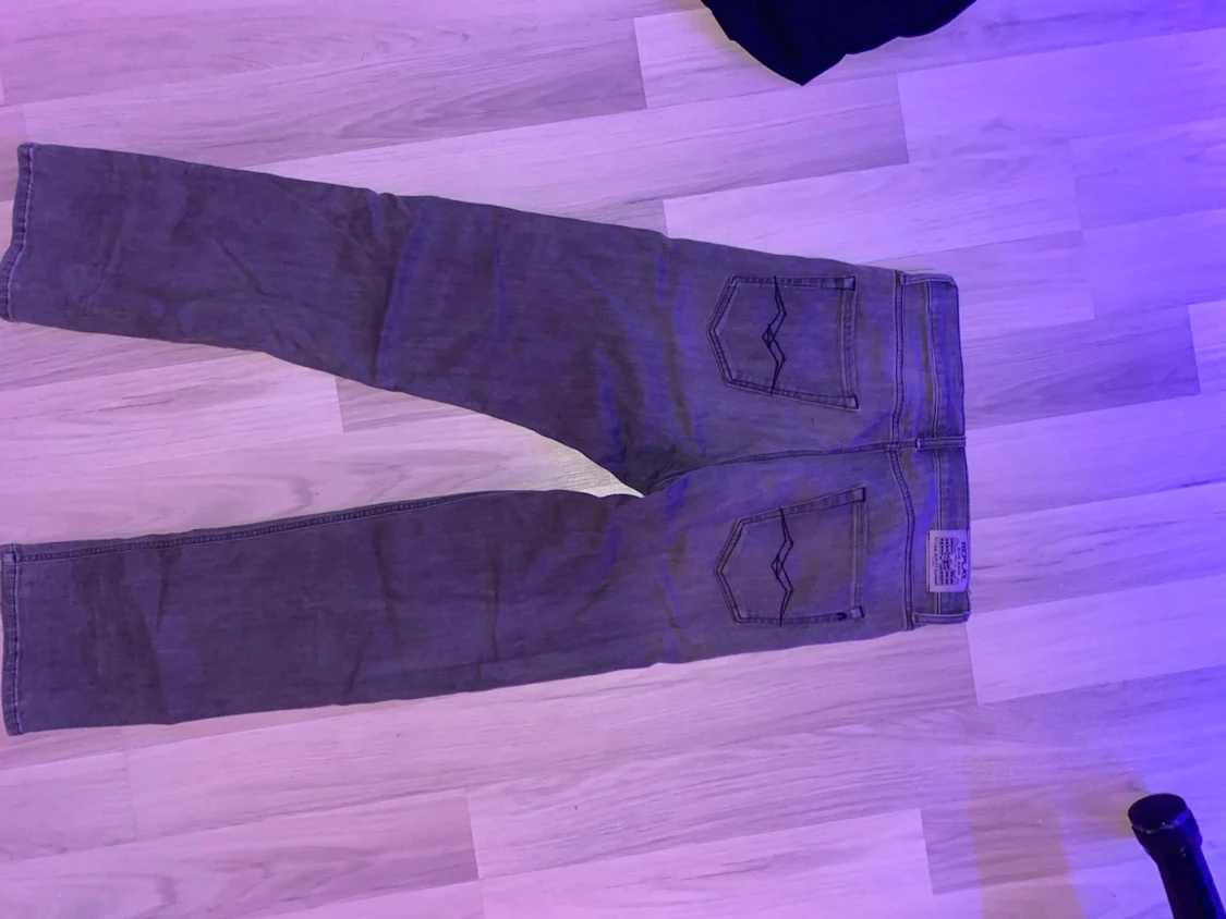 Replay grå jeans straight fit - 2