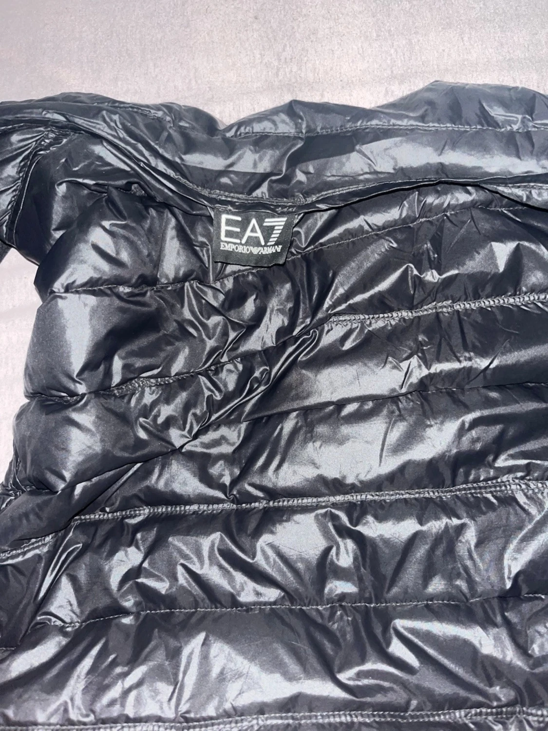 Svart dunväst från EA7 Emporio Armani - 3