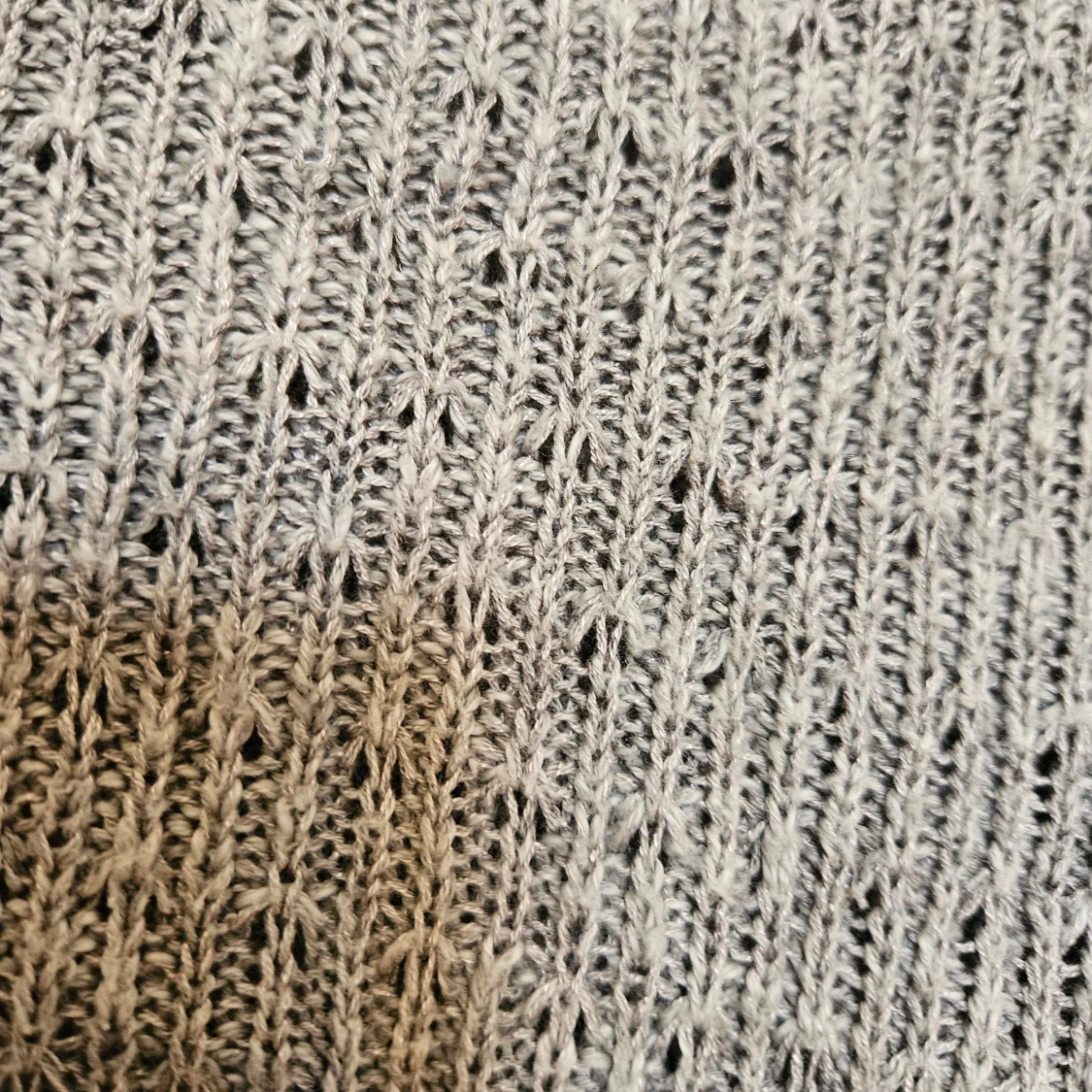 Grå stickad tröja Hollister - 2