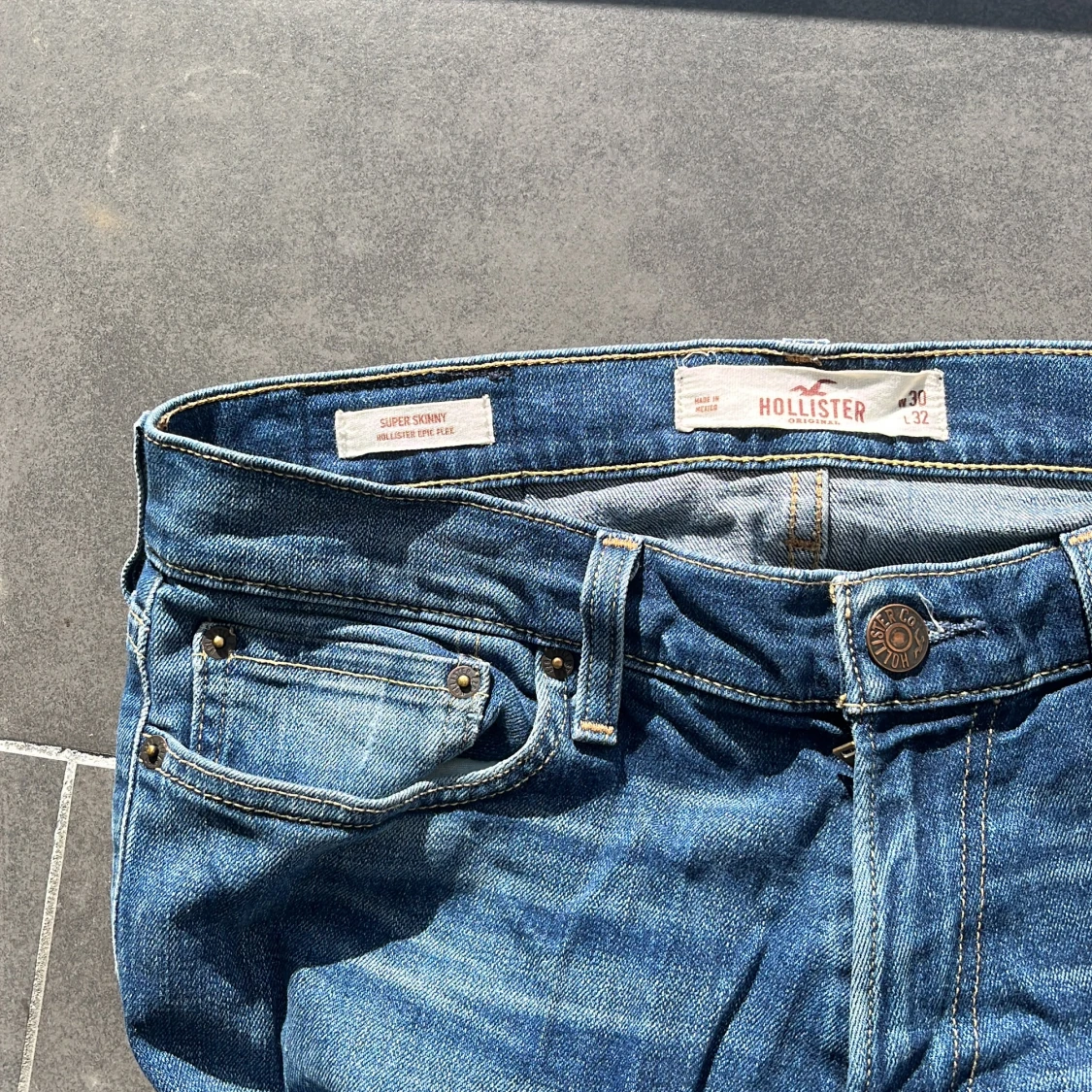 Blå jeans från Hollister - 2