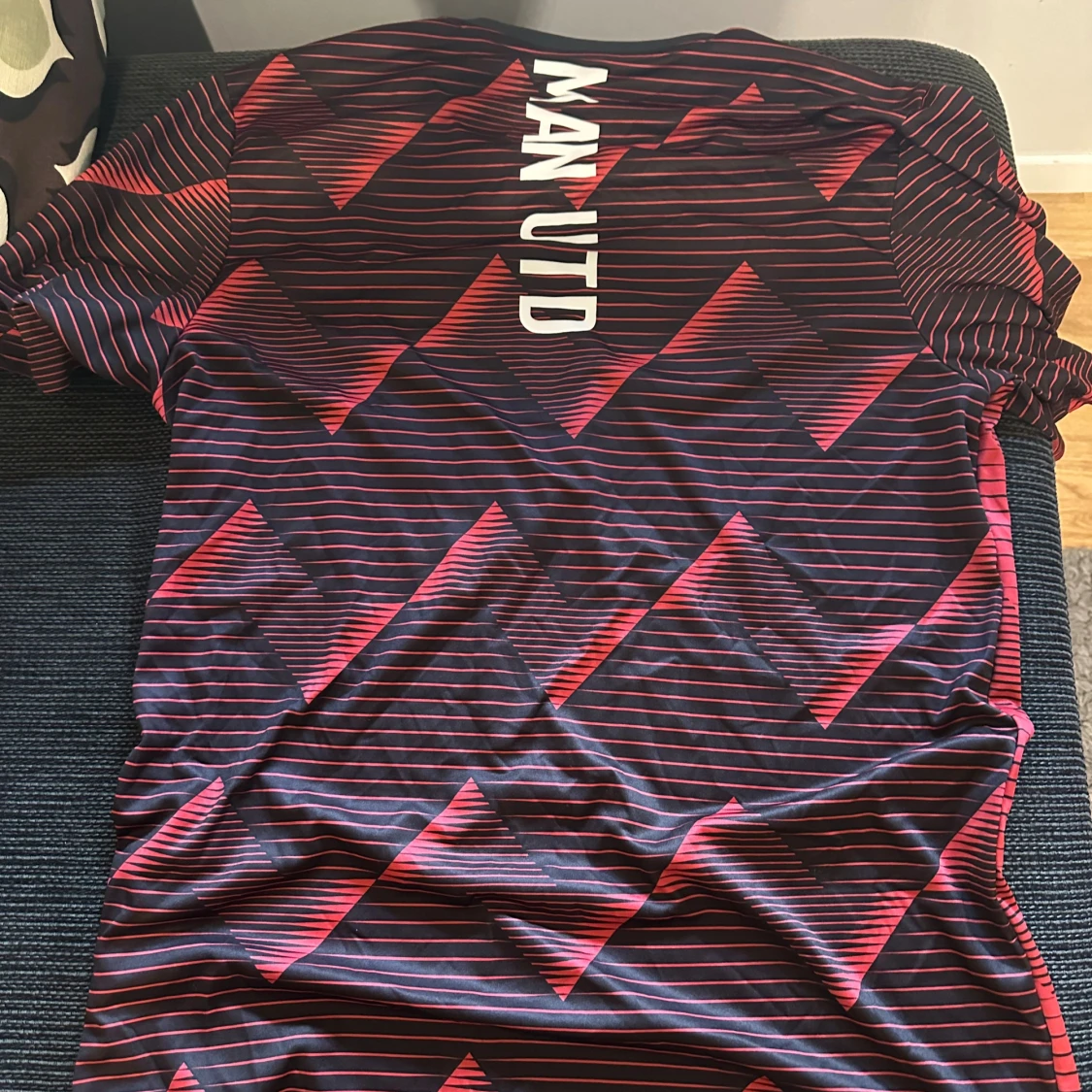 Manchester United röd träningströja Adidas - 1
