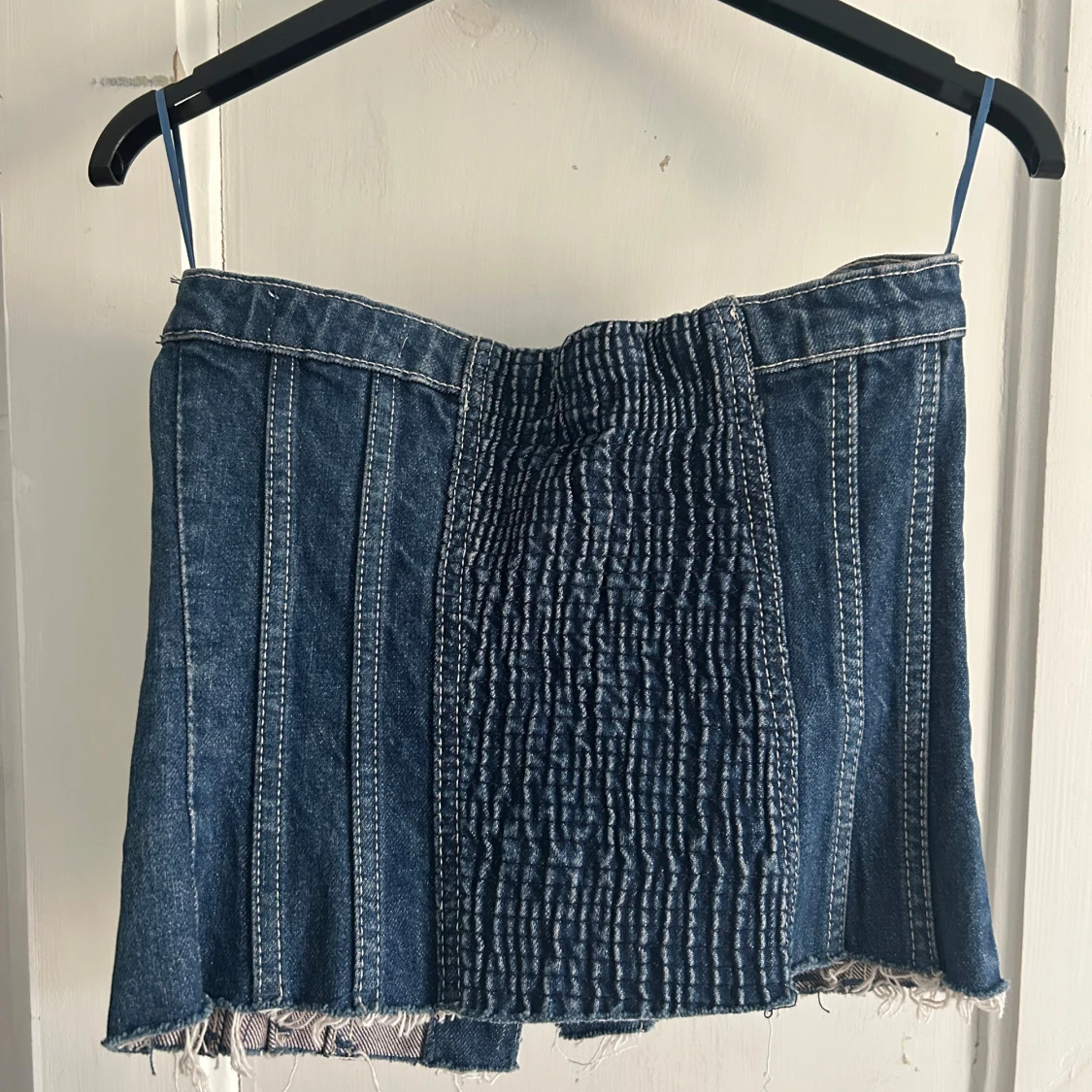 Jeans-korsett från Zara med knappar - 2