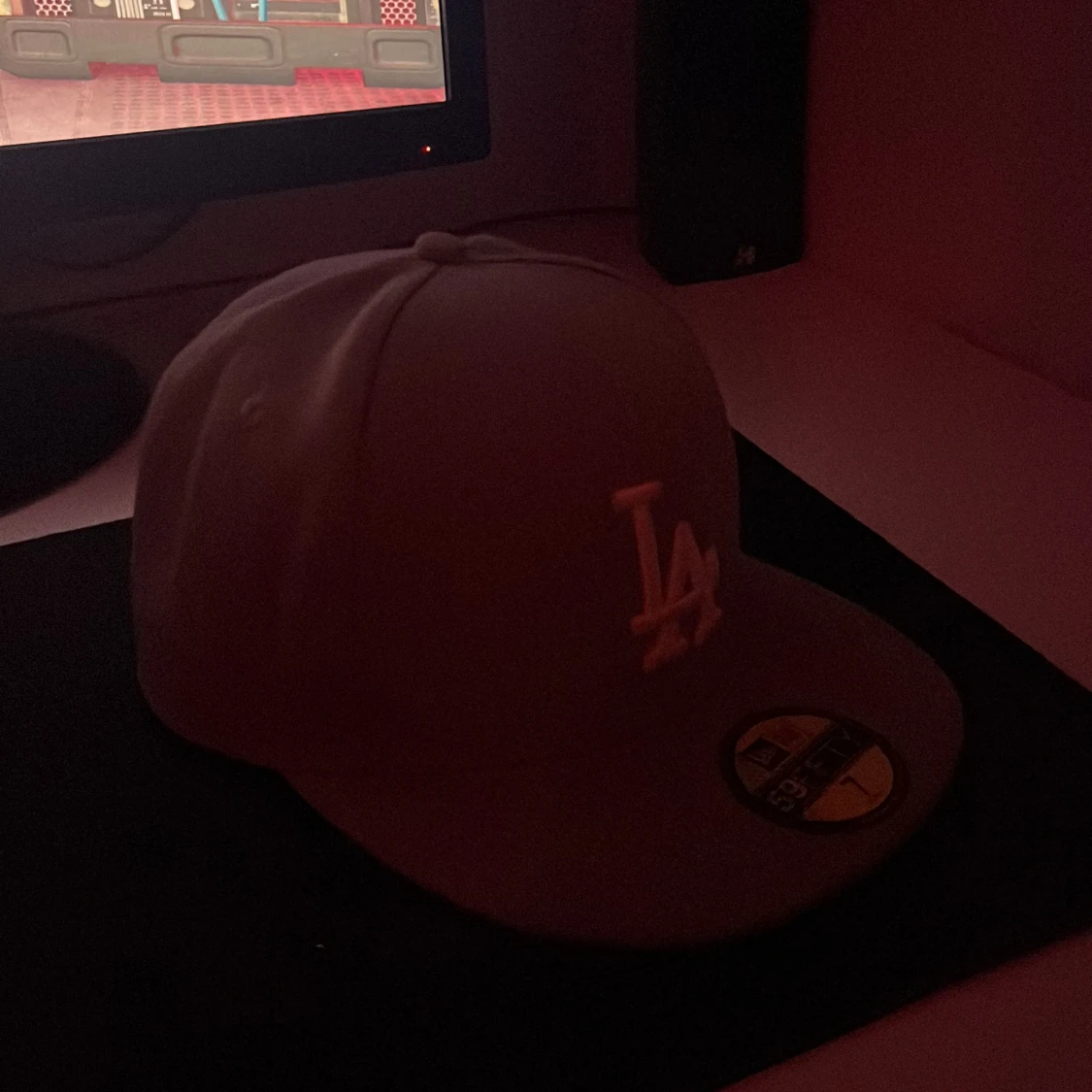 Grå New Era 59FIFTY LA keps - 3
