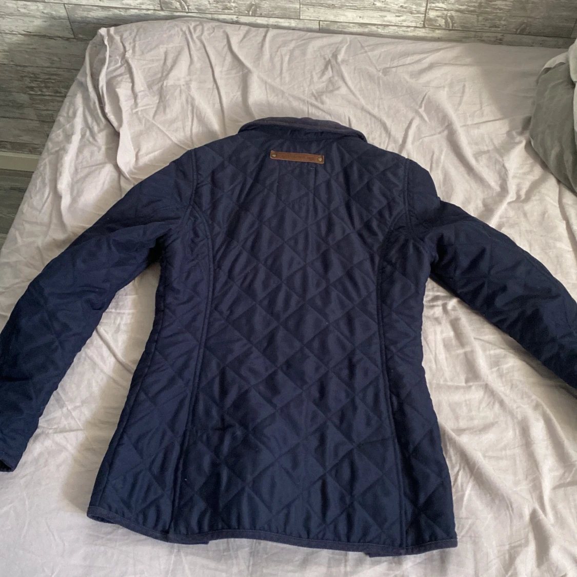 Mörkblå quiltad jacka från Lexington - 1