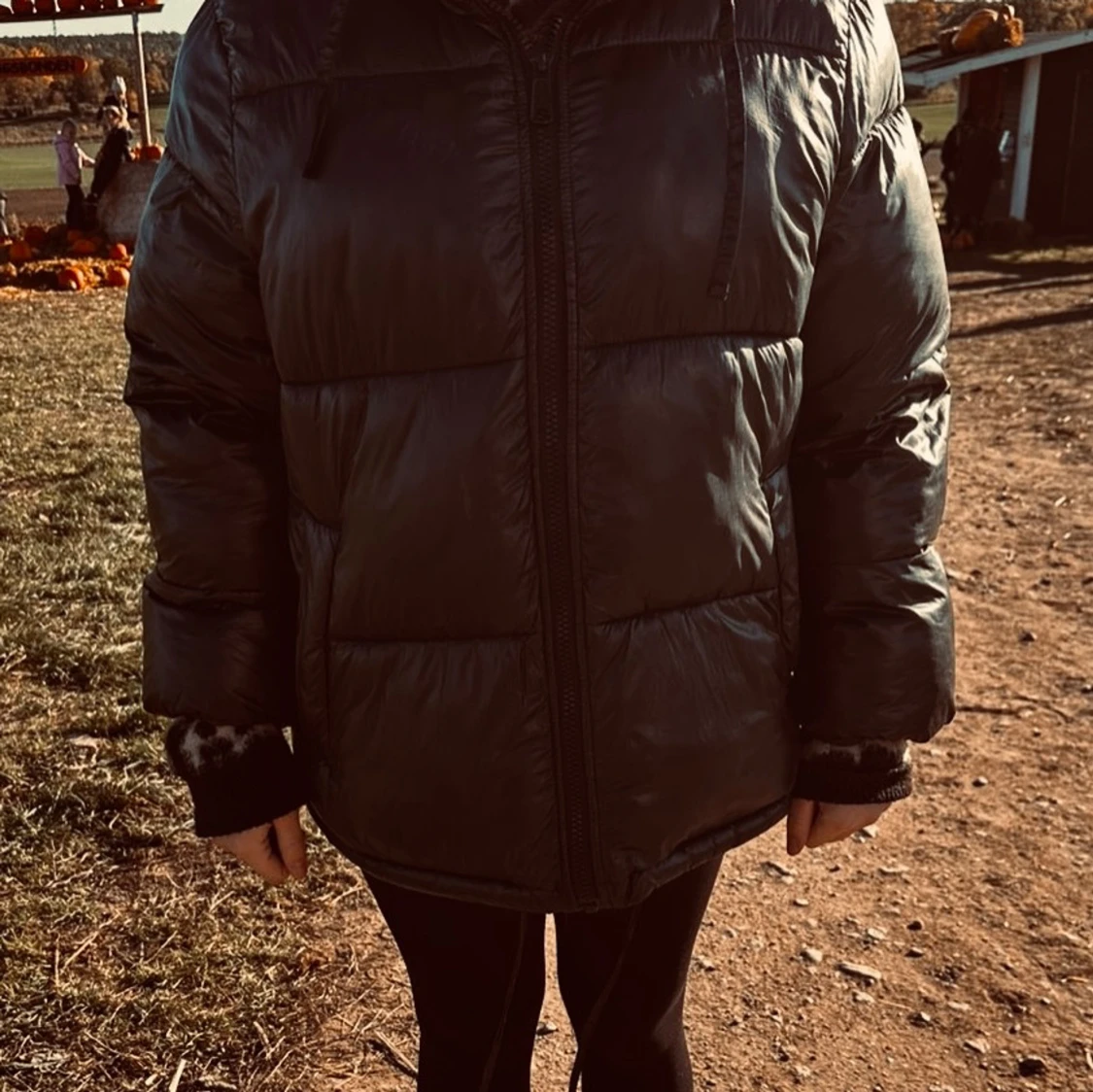 Svart vinterjacka  - 1