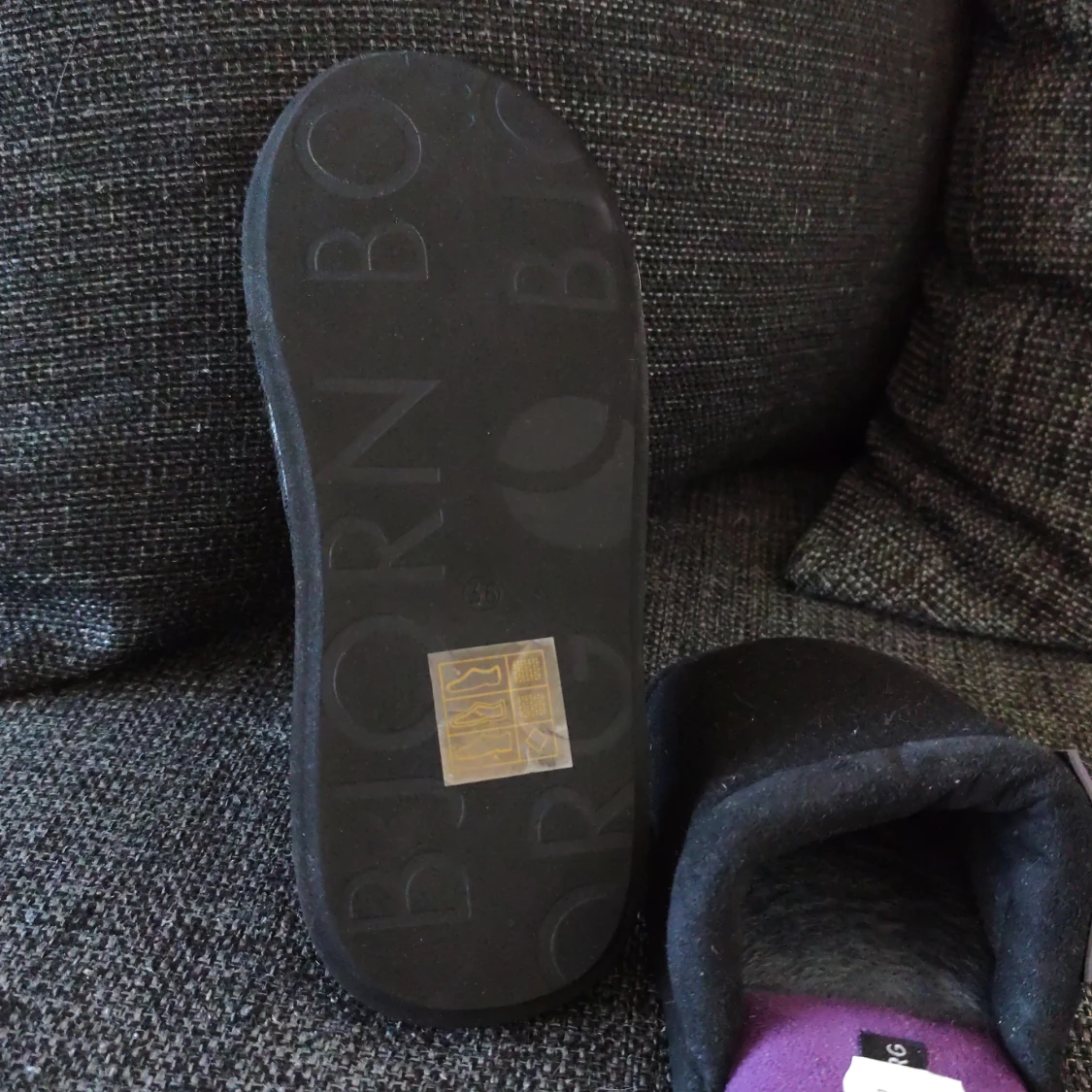 Svarta tofflor från Björn Borg - 3