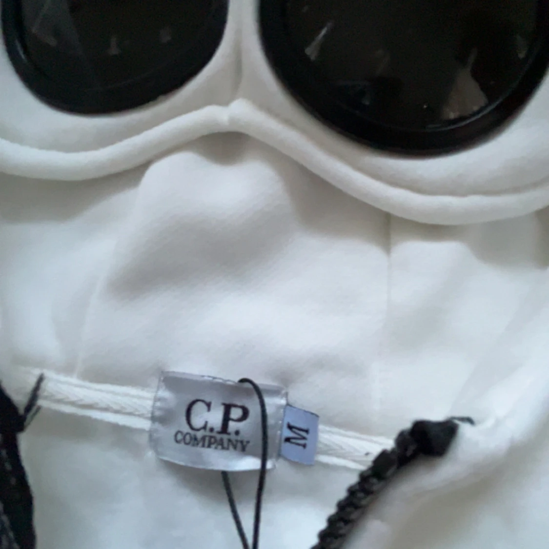 Vit hoodiejacka från C.P. Company - 2