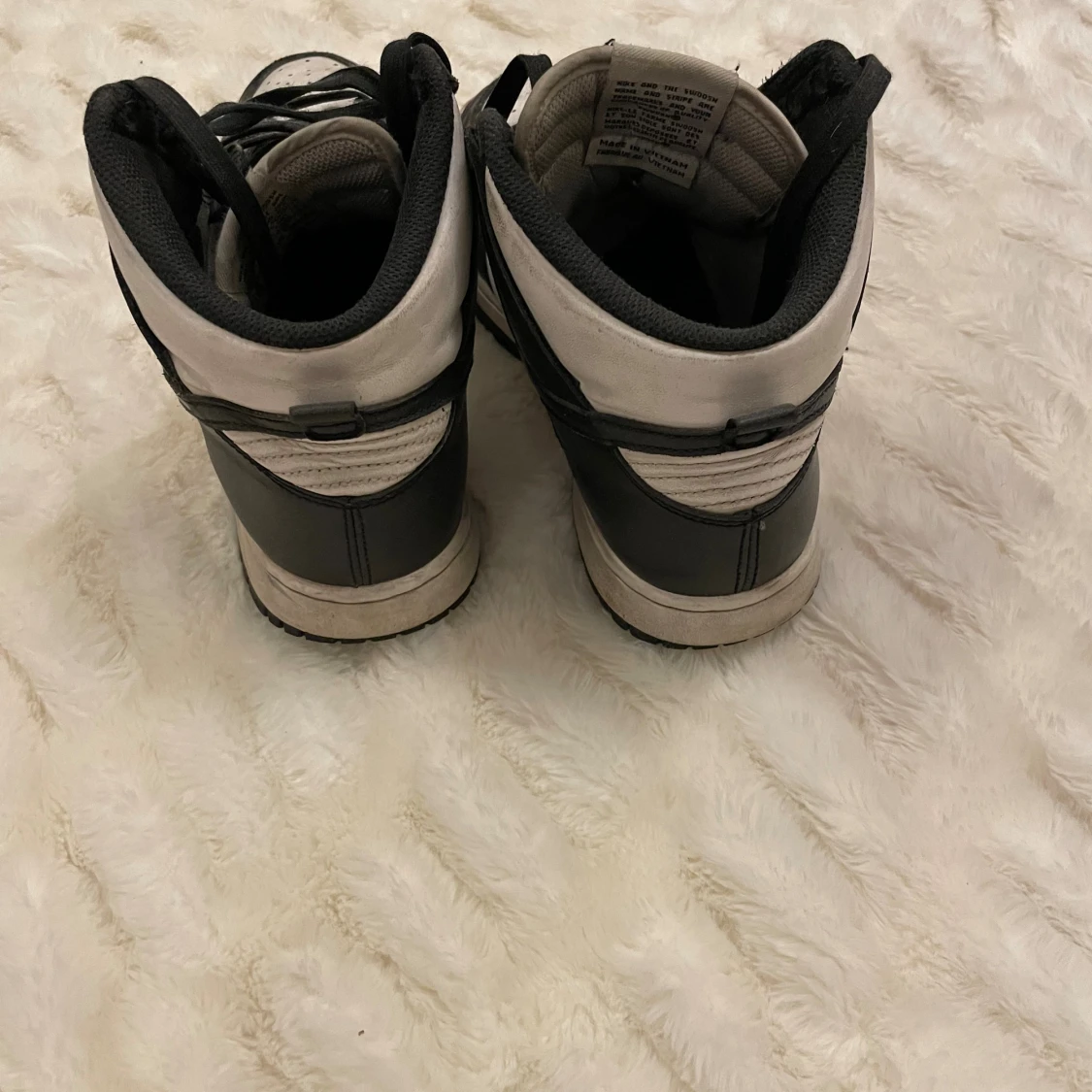 Nike panda dunks High svart/vit sneakers - 3