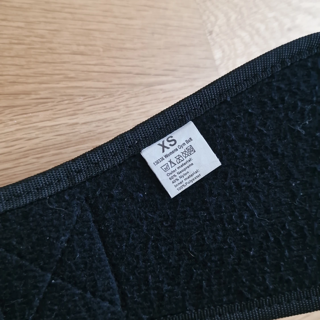 Svart träningsbälte Better Bodies XS - 3