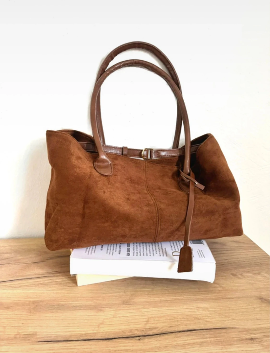 Brun mocka väska  - 1