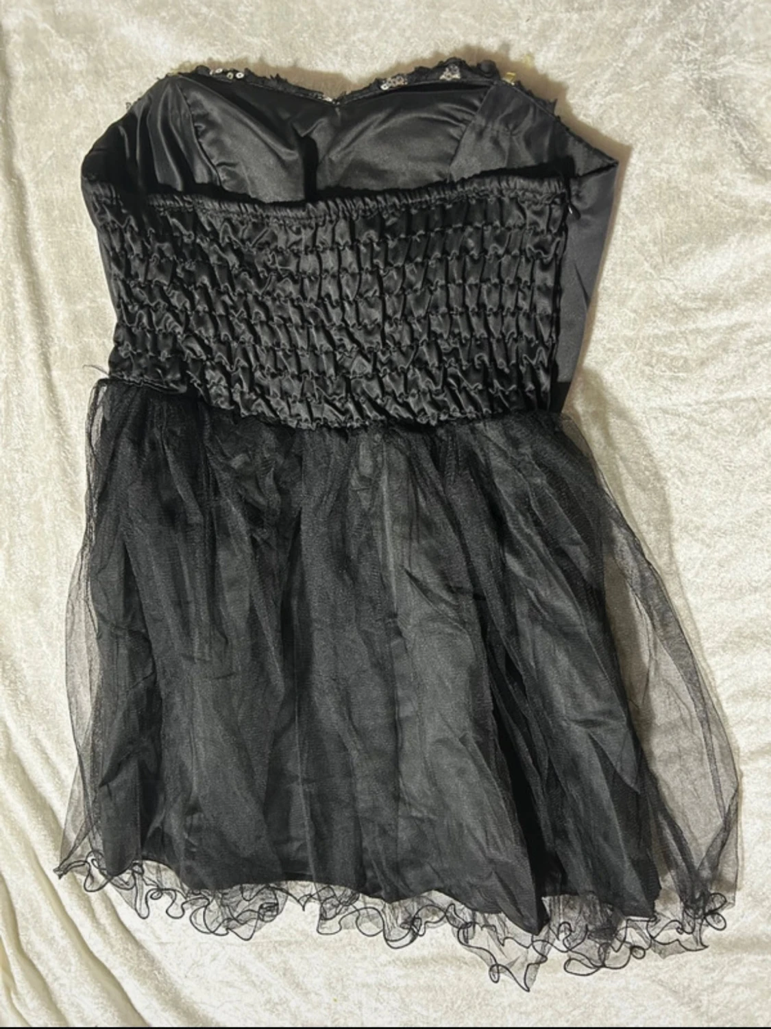 Svart kort festklänning  - 2