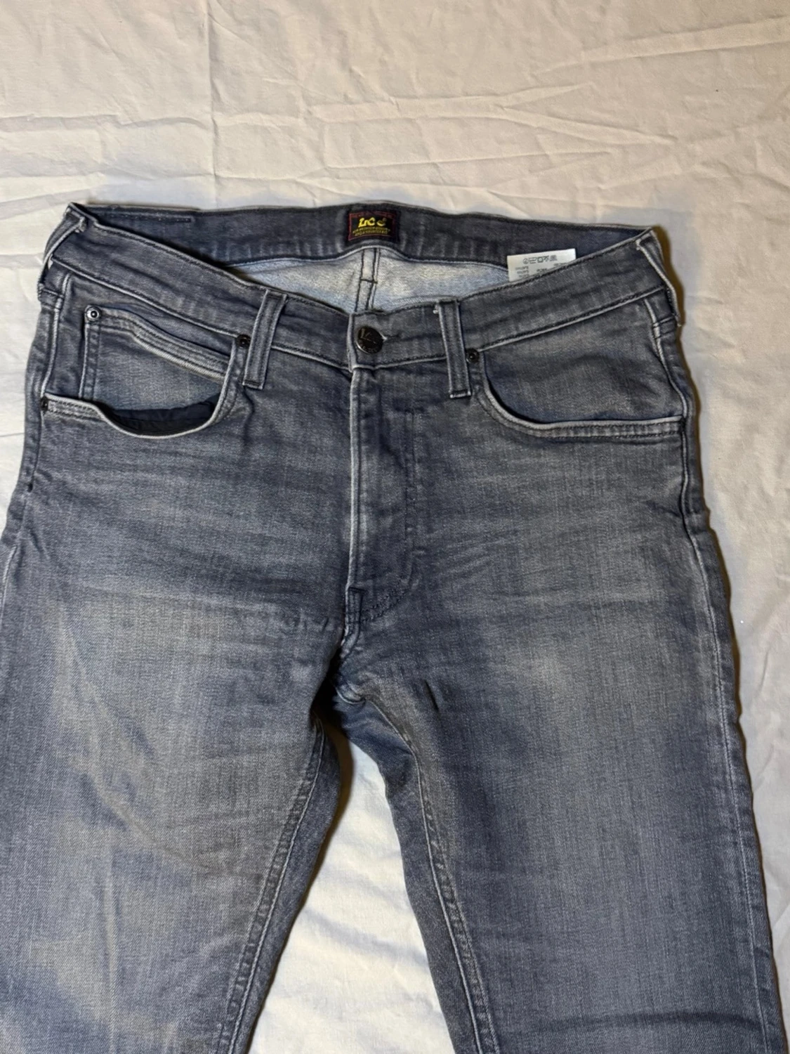 Lee Luke jeans mörkgrå – Slim fit – 31/34 – Bra skick - 1