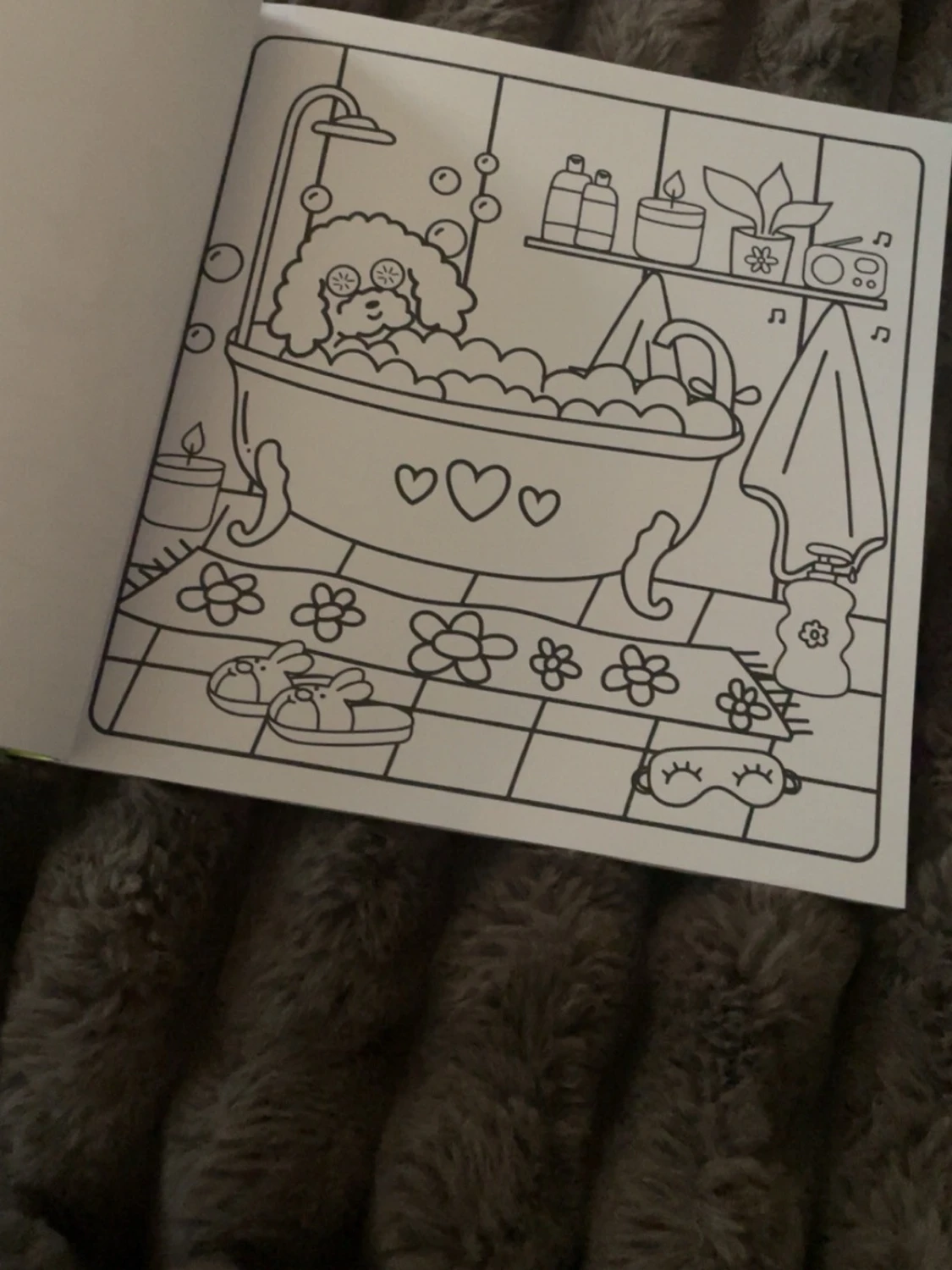 Virala pennor & målarbok ”cozy”  - 2