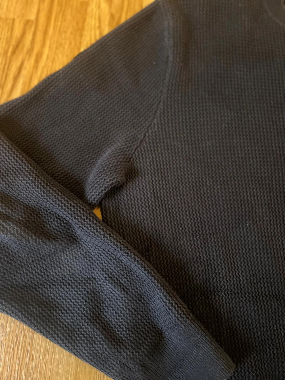 Mörkblå stickad tröja Superdry XL - 1