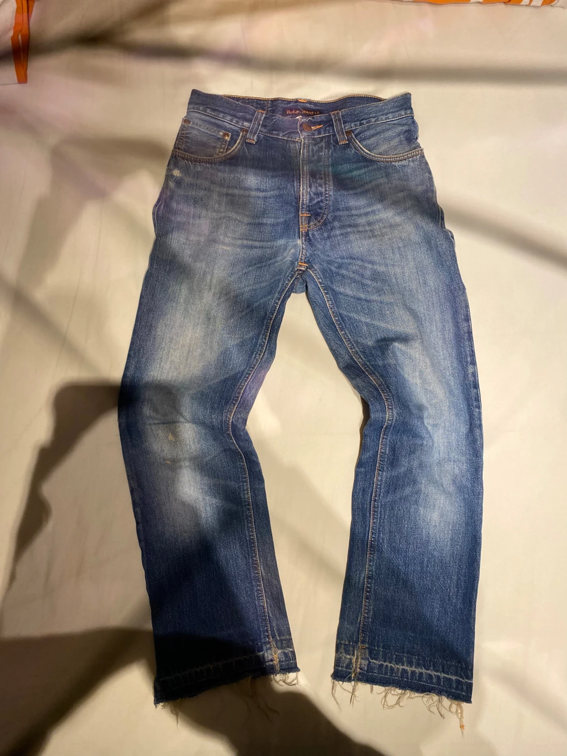 Nudie Jeans Loose Leif blå jeans W26 L30 - 1