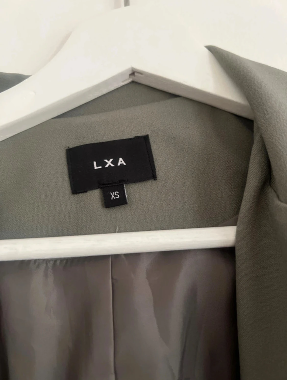 Grön/Khaki oversized kavaj - 1