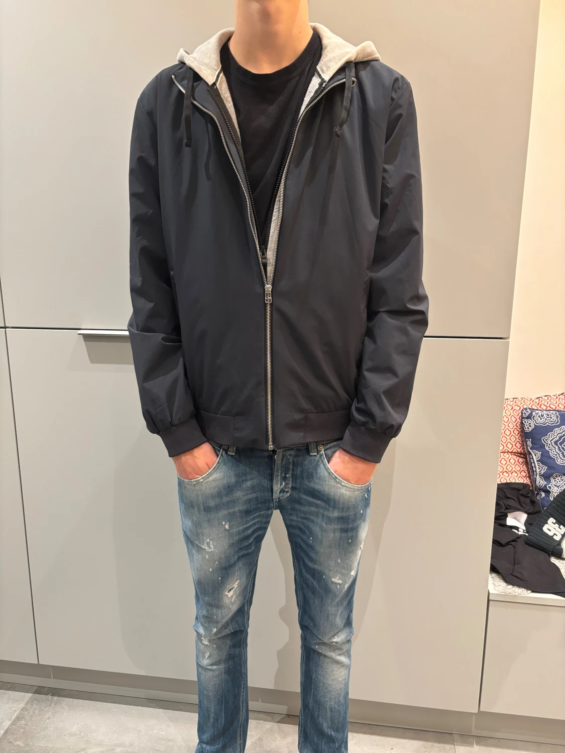 vindjacka från Casual friday