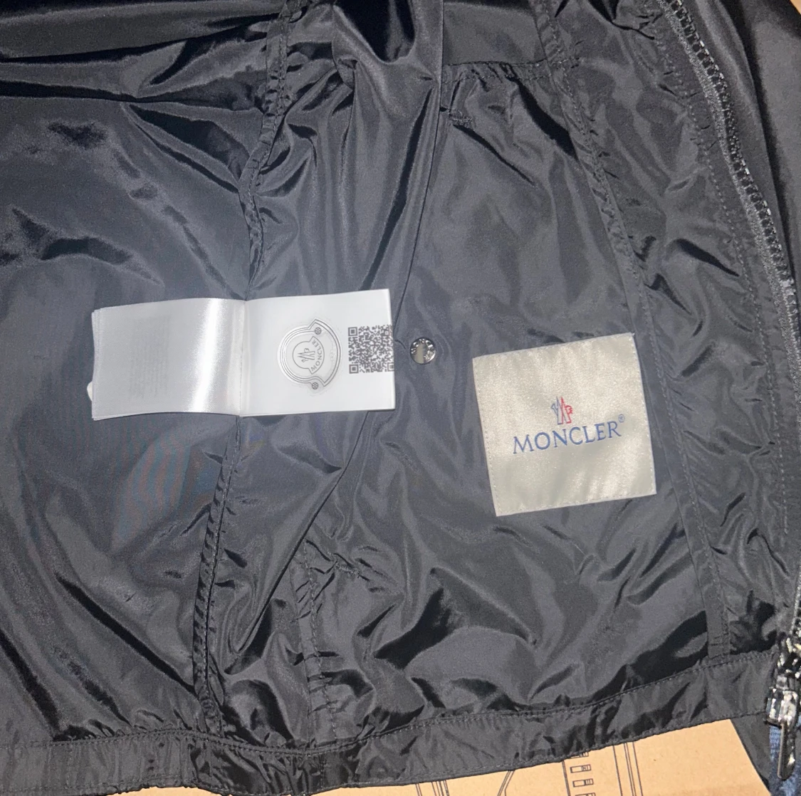 Svart windbreaker - 3