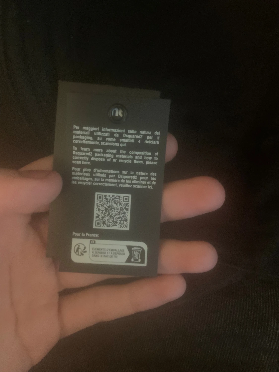 Svart keps från Dsquared2 ICON - 3