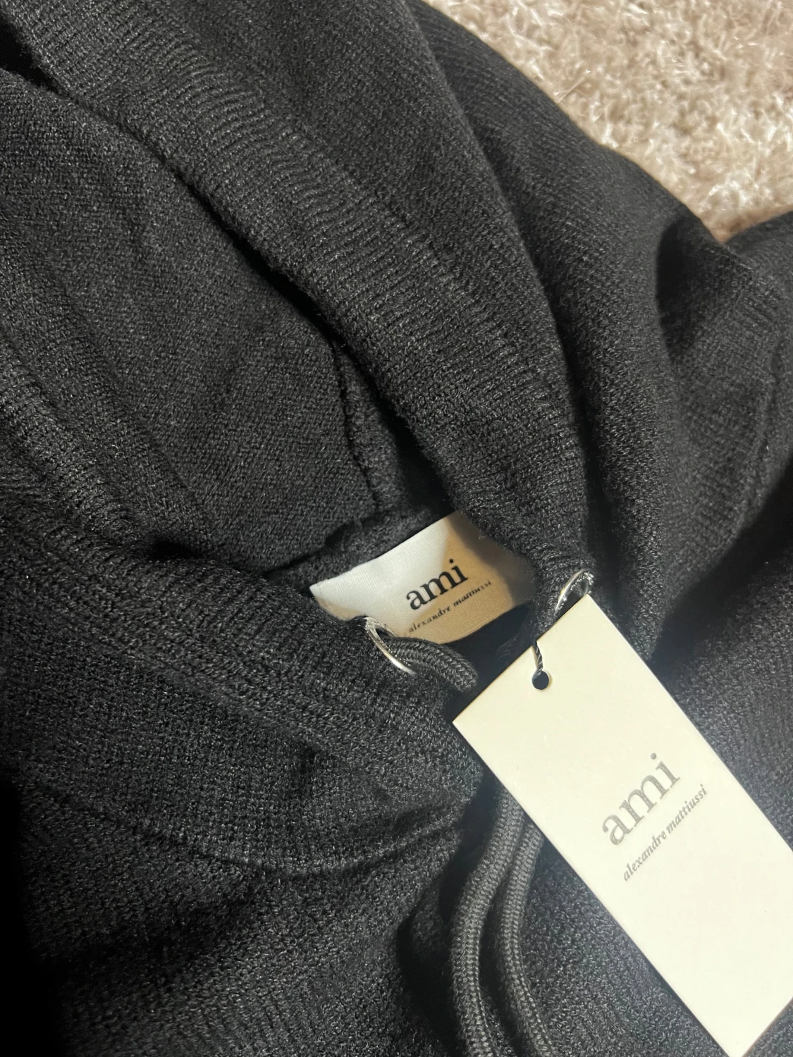 Ami Paris knit hoodie - 2