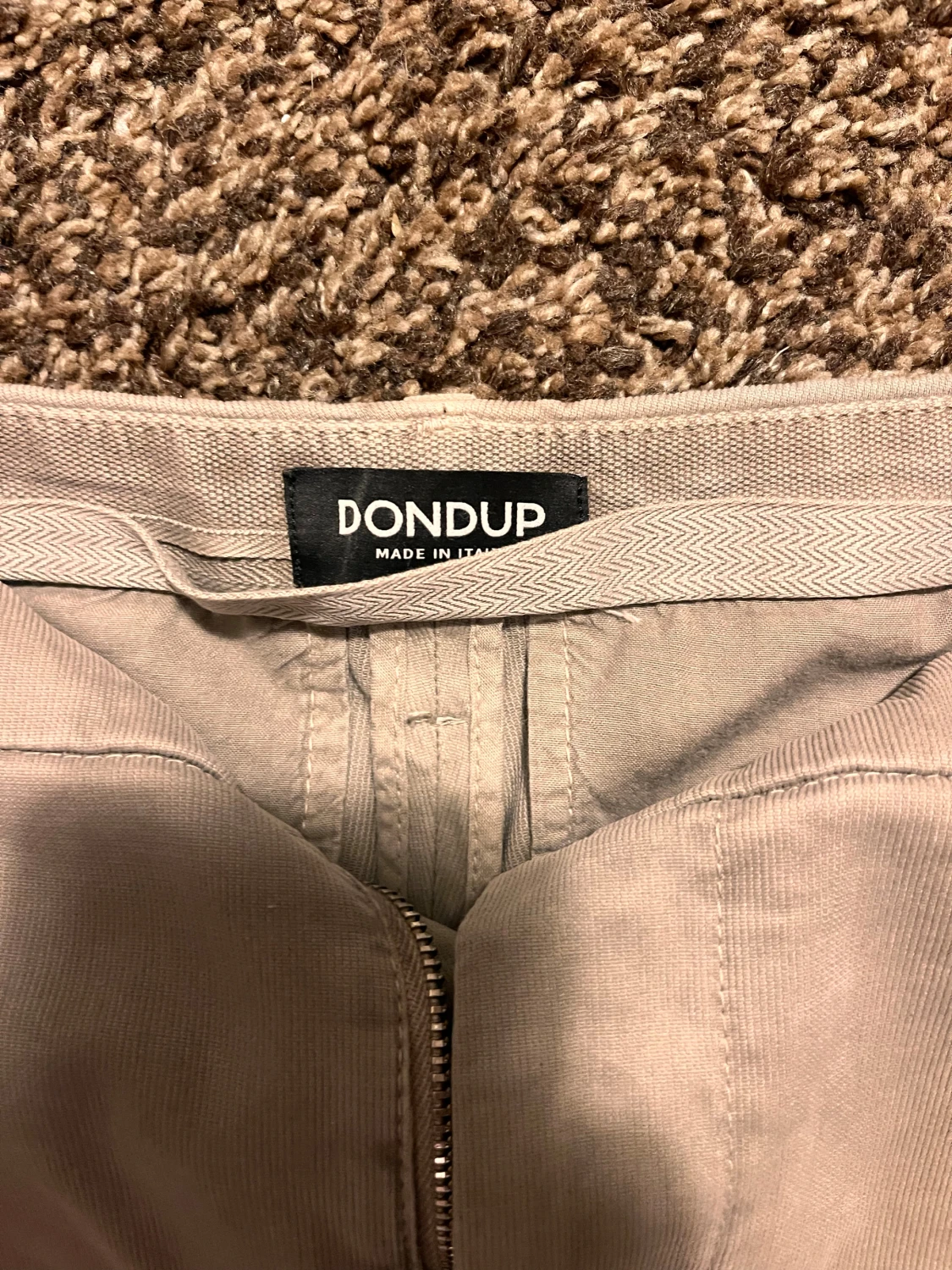 Ljusgrå chinos dondup - 1