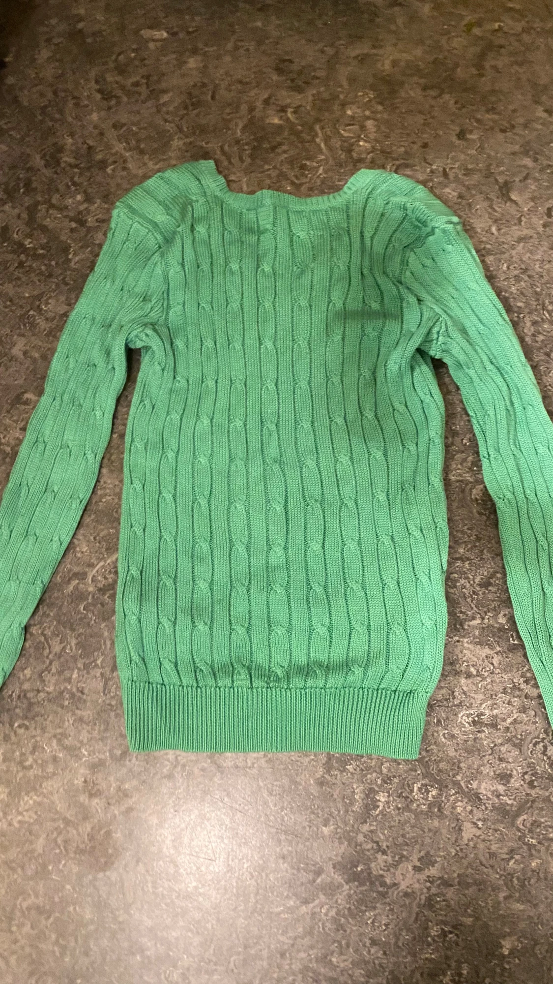 Grön stickad tröja från Ralph Lauren - 3