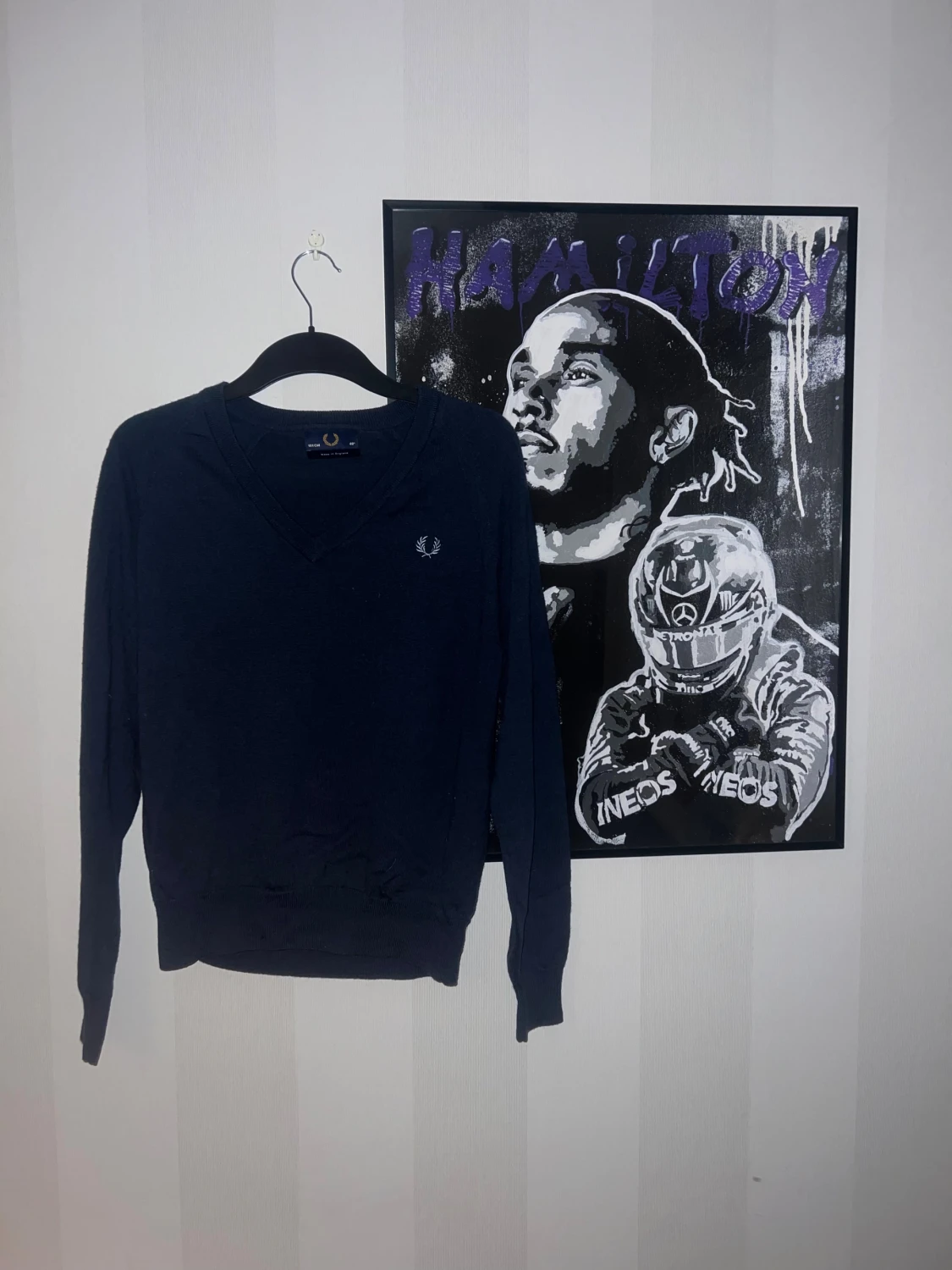 Fred Perry mörkblå