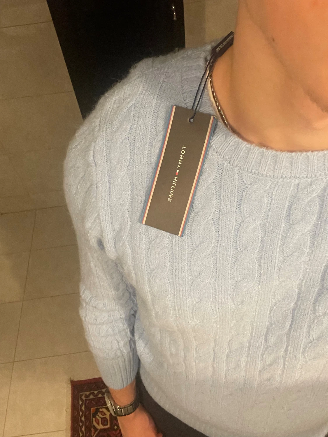 Tommy Hilfiger tröja — ljusblå  - 2