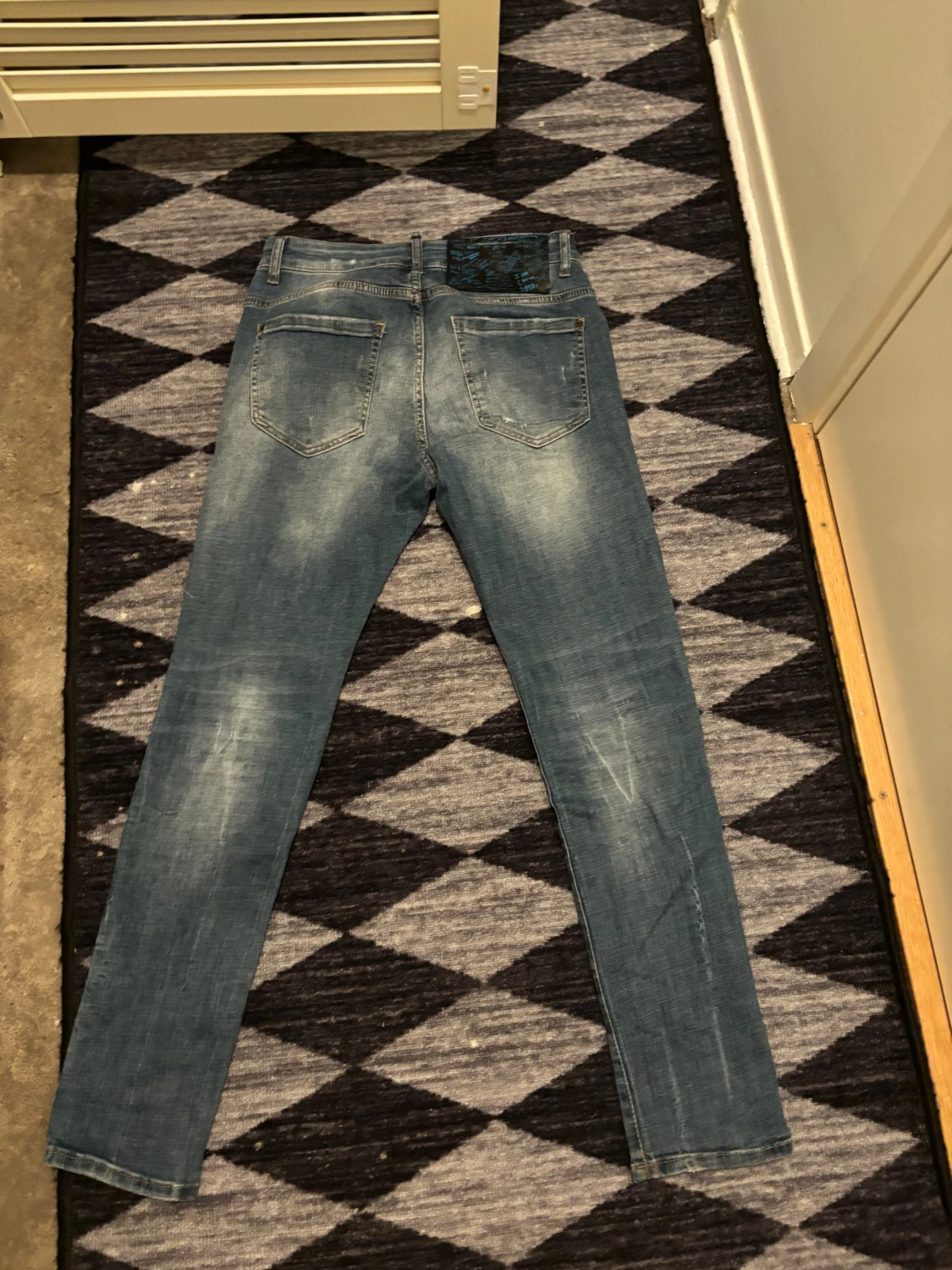 Blå jeans från Dsquared2, stl 46 - 1