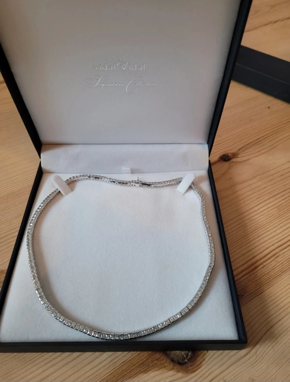 Vidal & Vidal silver halsband - 1