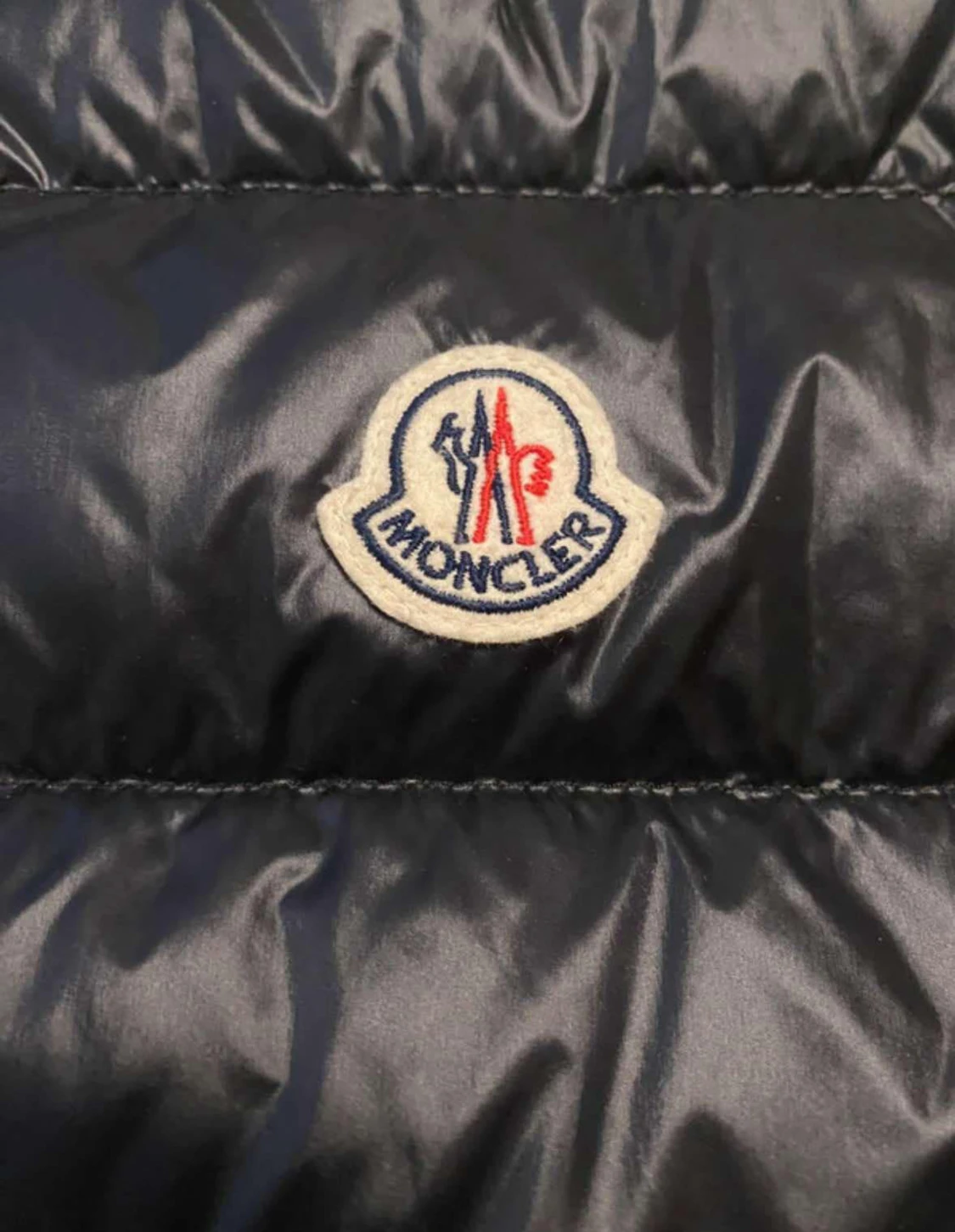 Svart dunväst från Moncler - 2