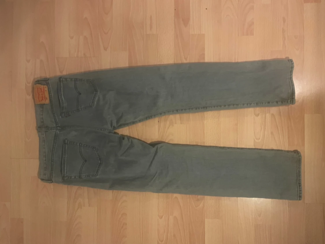 Levi's 501 grå jeans straight fit - 1