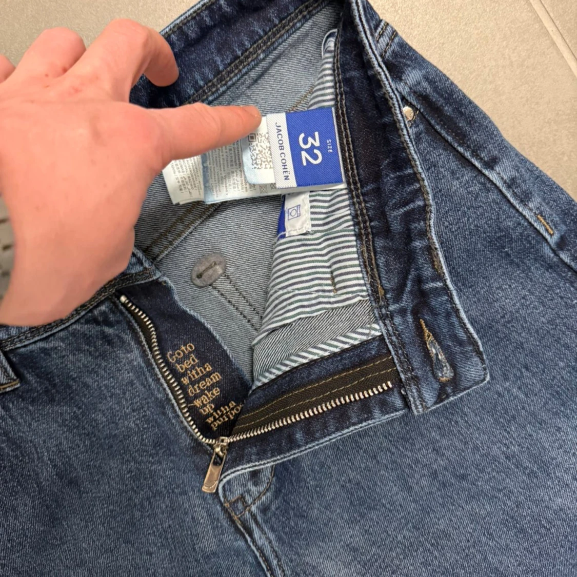 Blå jeans från Jacob Cohen, storlek 32 - 3