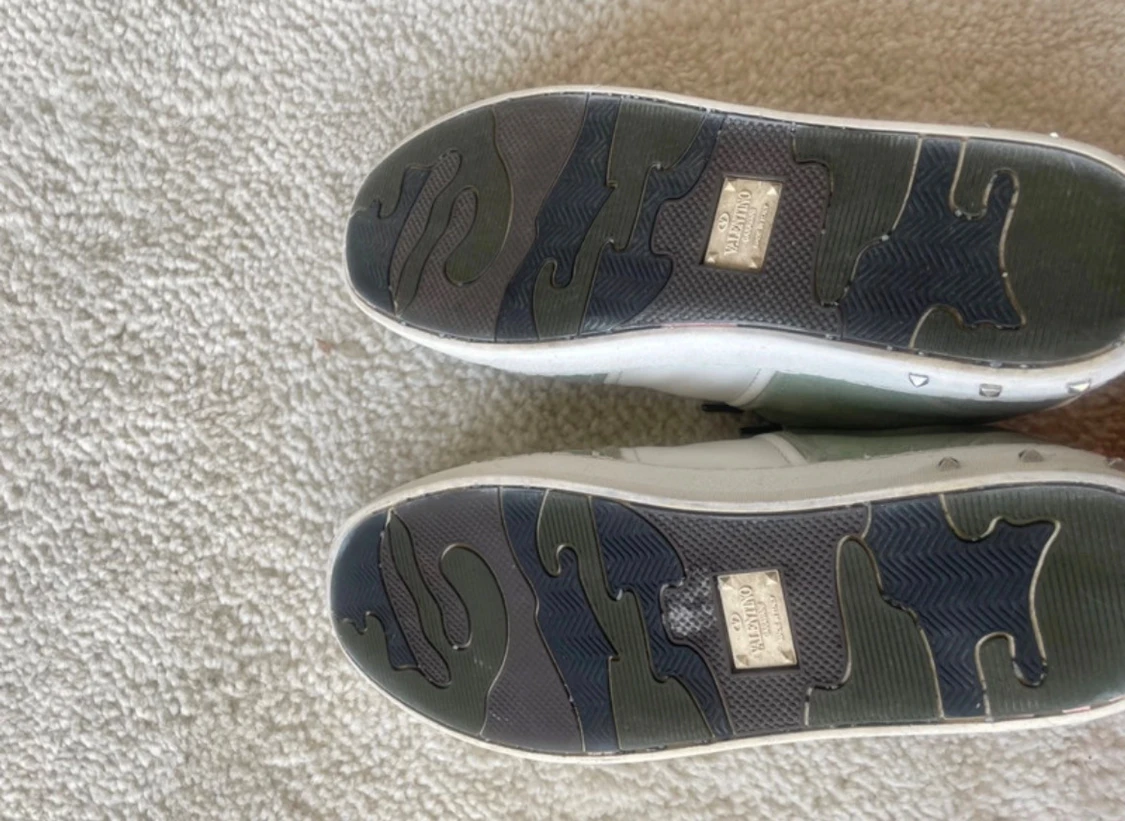 Valentino Garavani sneakers i grönt - 3