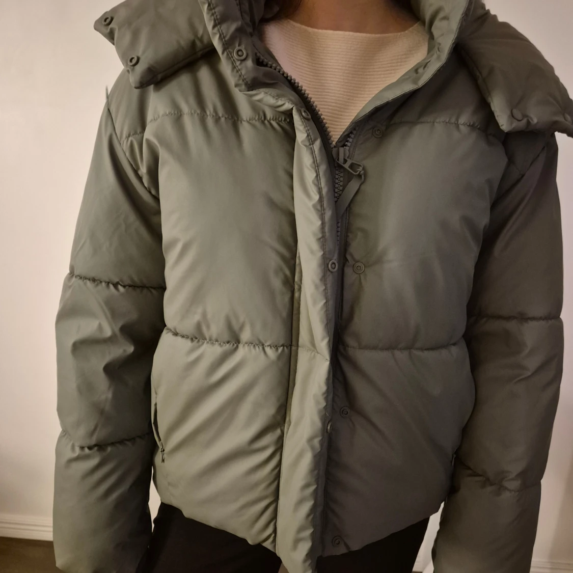 Grön pufferjacka från FB Sister - 4