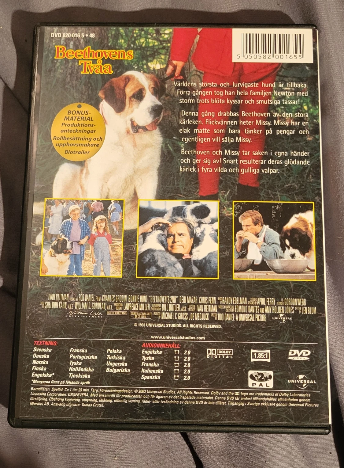 Bethovens tvåa Beethoven's 2nd dvd - 1