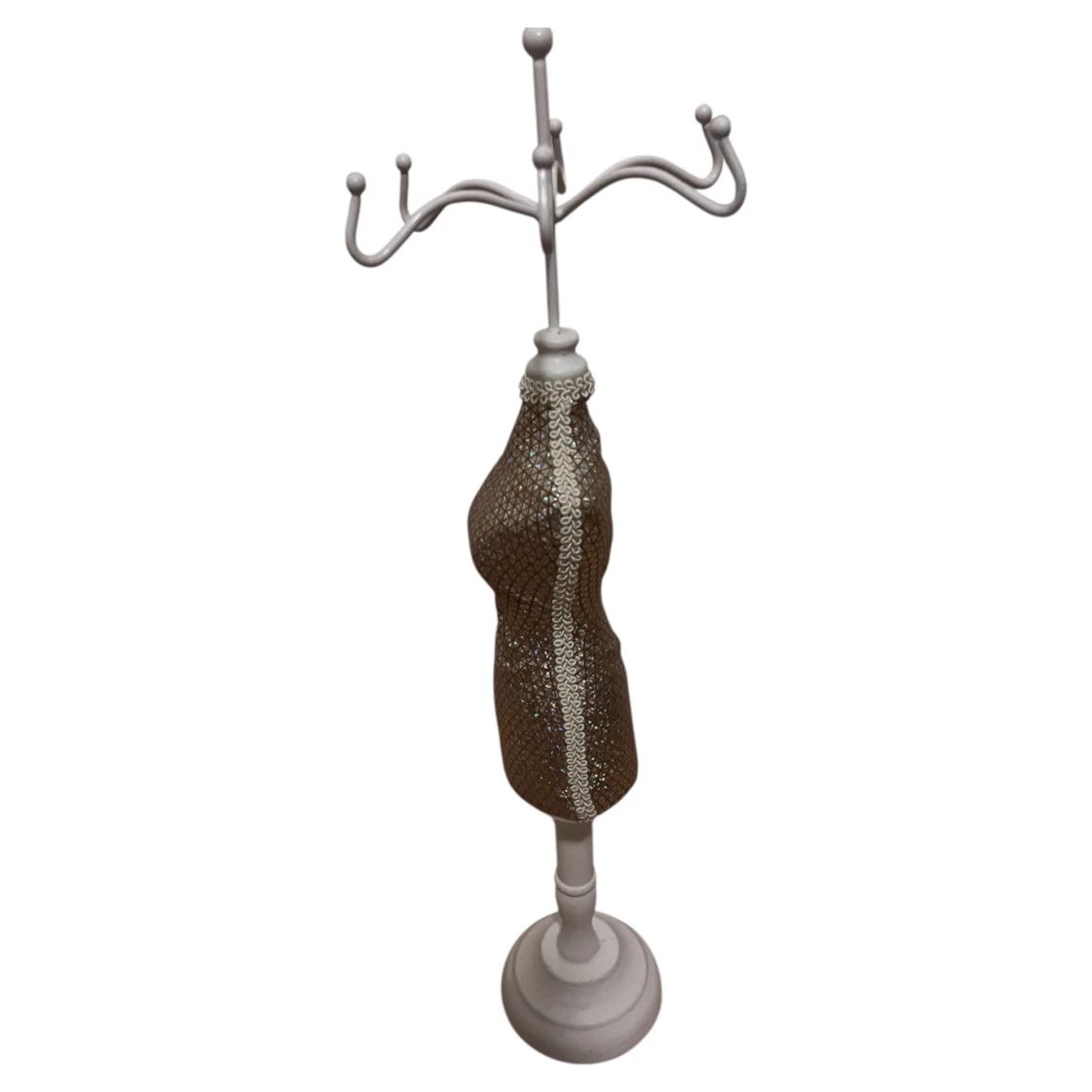 Glittrig smyckeshållare i silver - 2