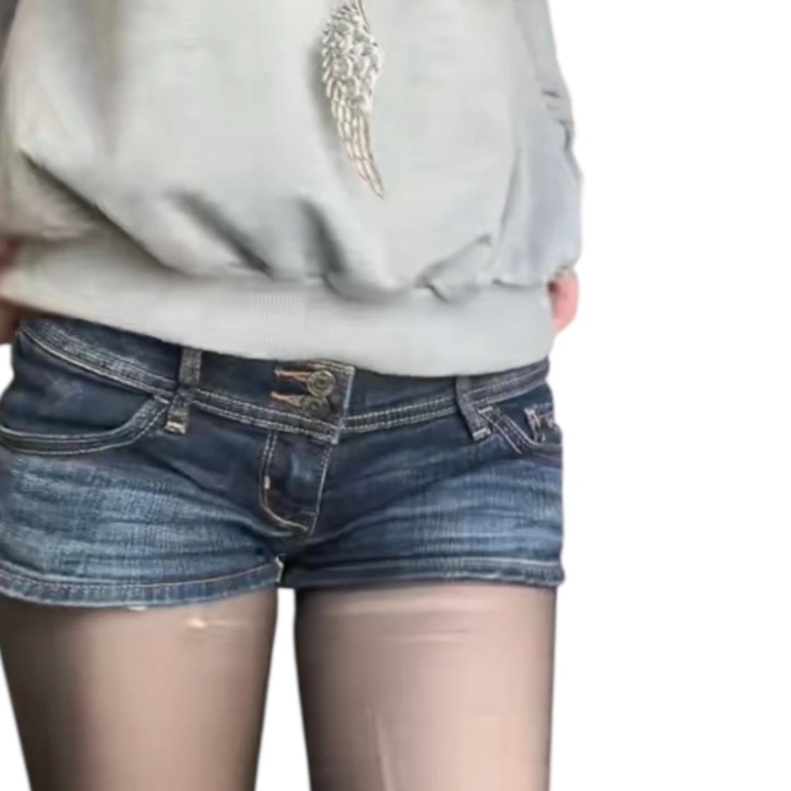 Hollister lågmidjade minishorts - 4