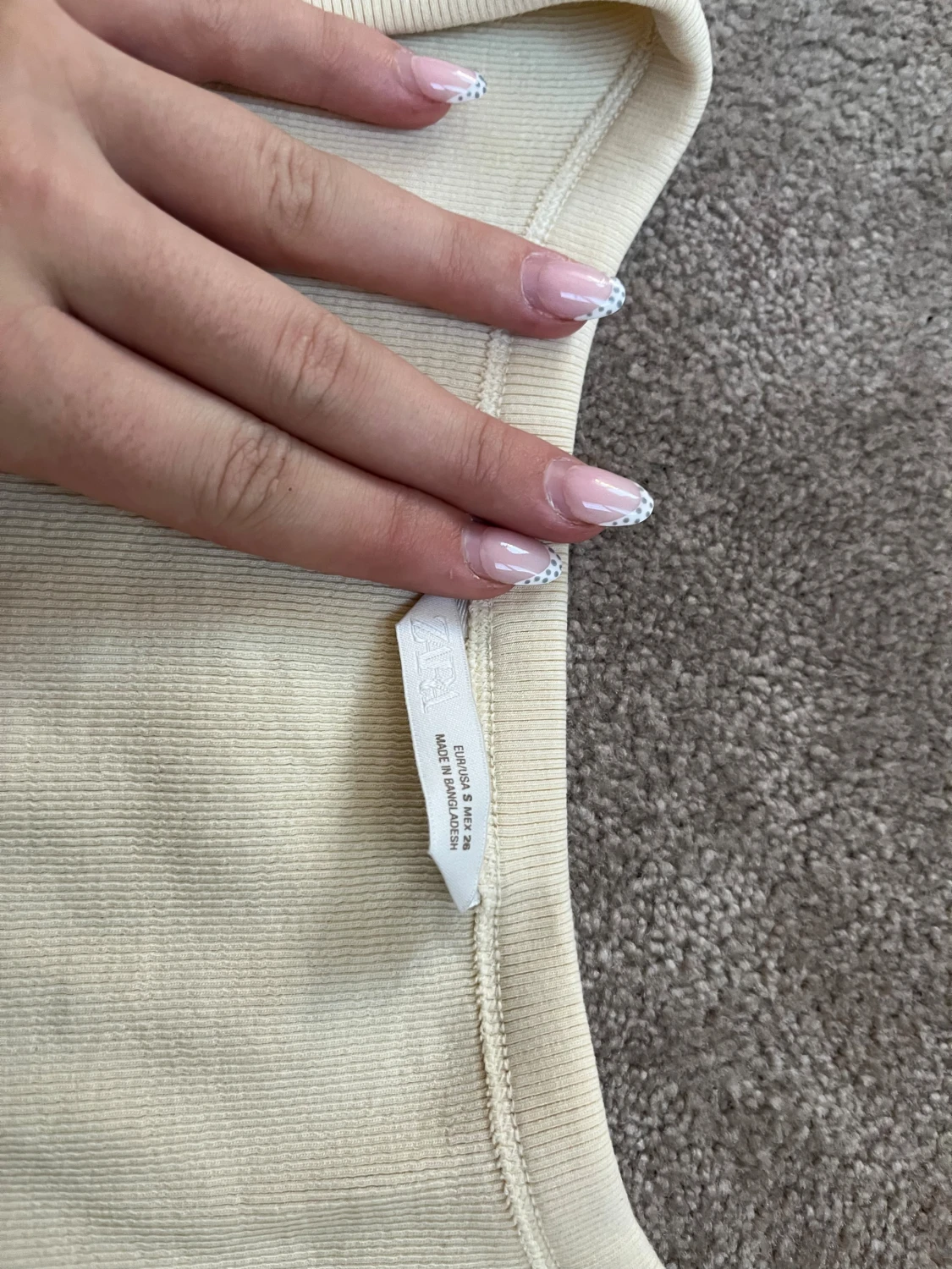 Ljusgul topp från Zara - 3