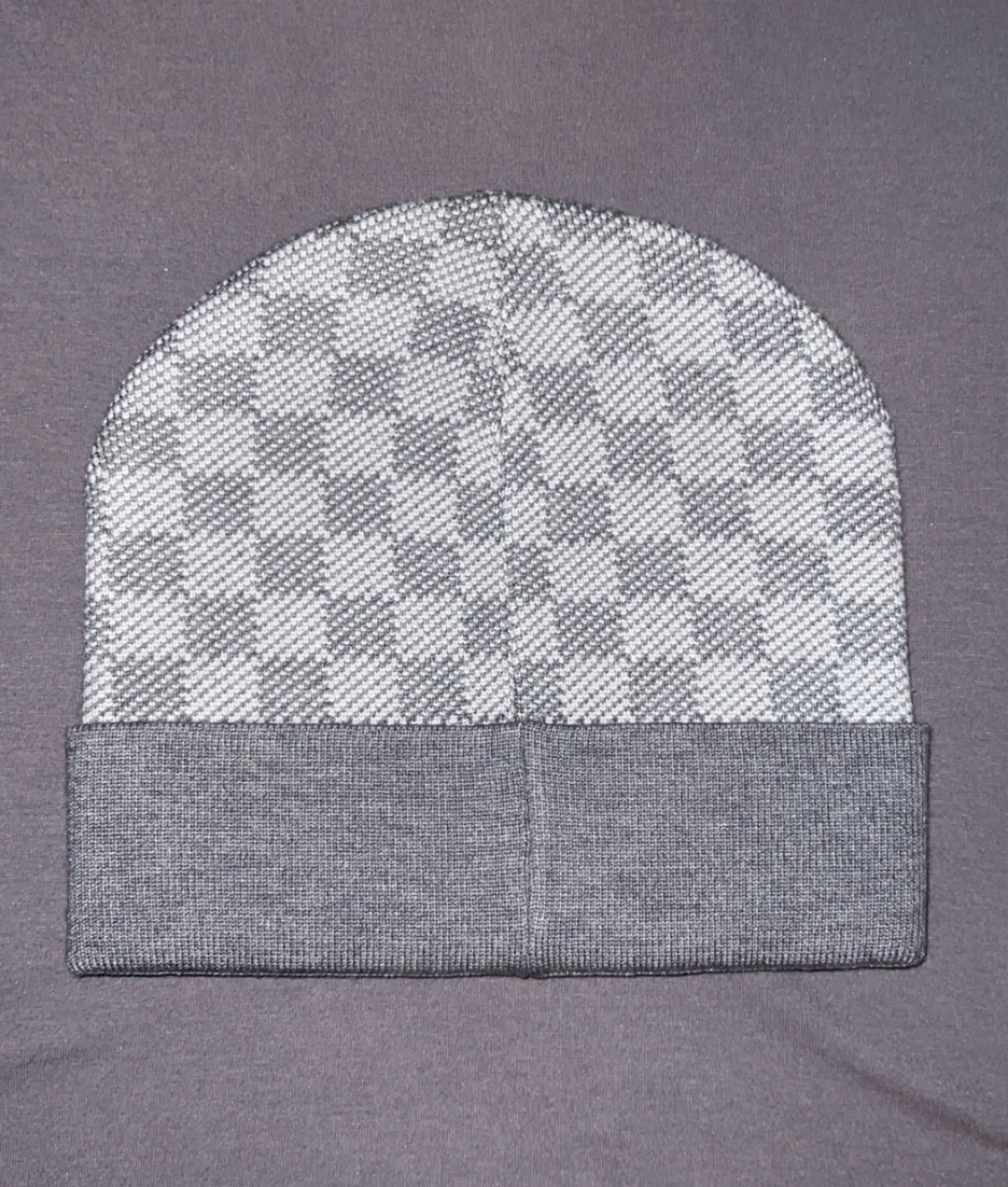 Grå rutig mössa Louis Vuitton - 1