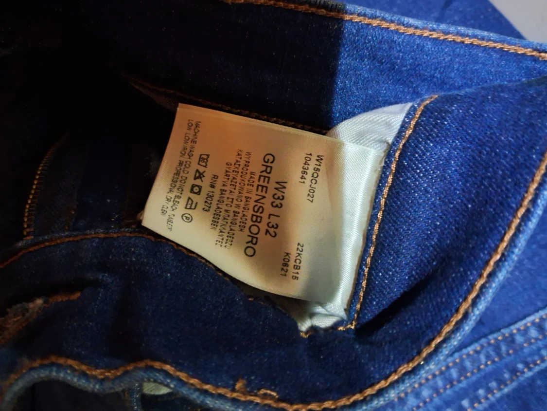 Wrangler Greensboro jeans blå  - 1